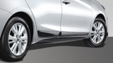 Ốp hướng gió sườn xe - Phụ kiện Toyota Vios