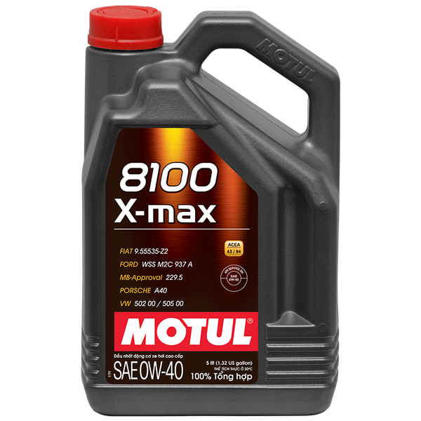 Loại dầu nhớt xe ô tô Motul 8100 X-CLEAN