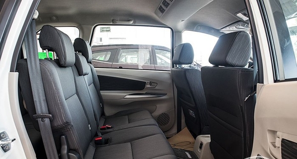 Ghế ngồi của Avanza có thể gập chỉnh linh hoạt