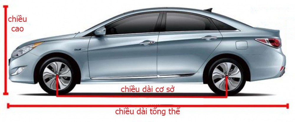 Tổng quan kích thước xe ô tô 7 chỗ