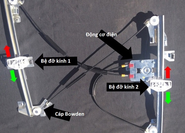 Hệ thống cáp kéo Bowden
