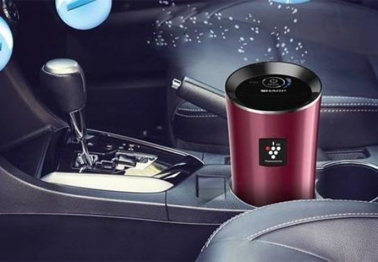 Máy lọc không khí trên xe ô tô có thiết kế nhỏ gọn, đẹp mắt