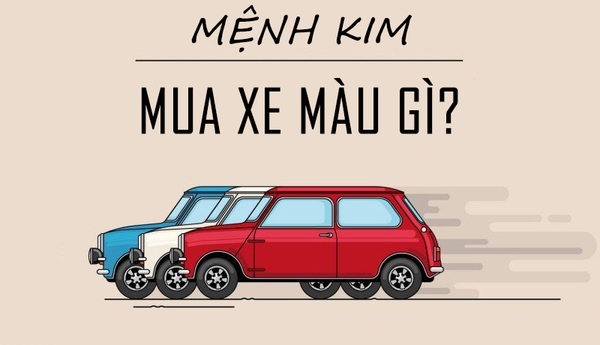Mệnh kim mua xe màu gì hợp phong thủy, ăn nên làm ra?
