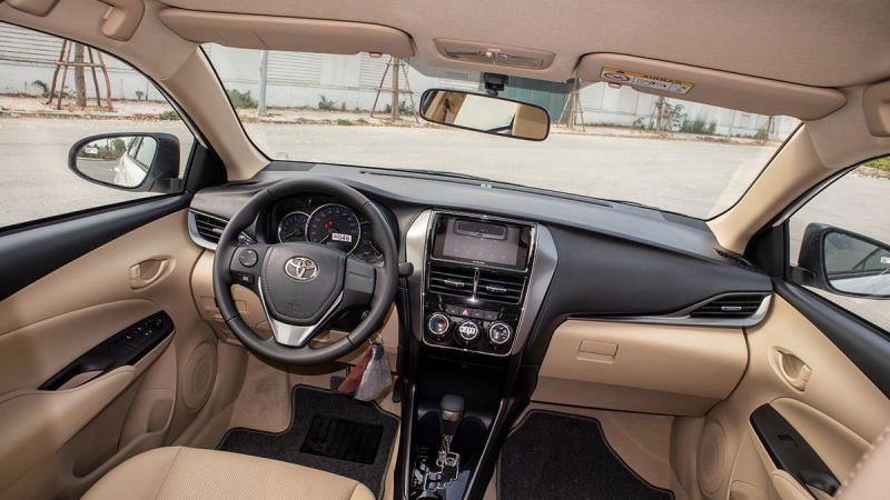 Nội thất Toyota Vios 2021 có gì khác biệt với phiên bản cũ?