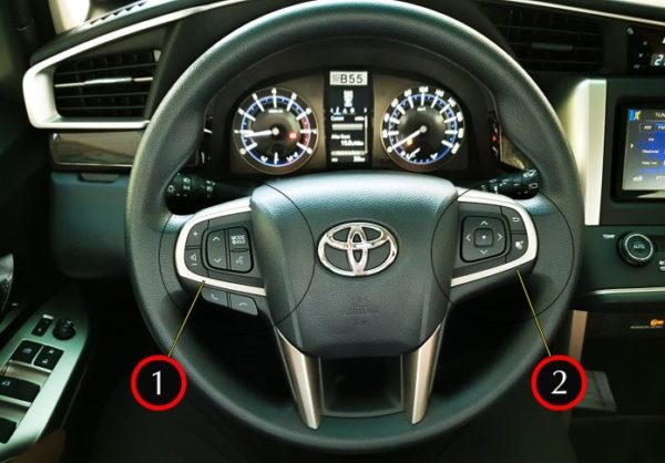 Tìm hiểu các nút chức năng trên xe ô tô innova cho người mới mua xe