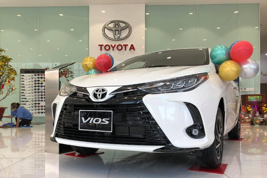 Toyota Vios 1.5E MT là mẫu xe giá rẻ nhất trong tất cả các phiên bản của Vios