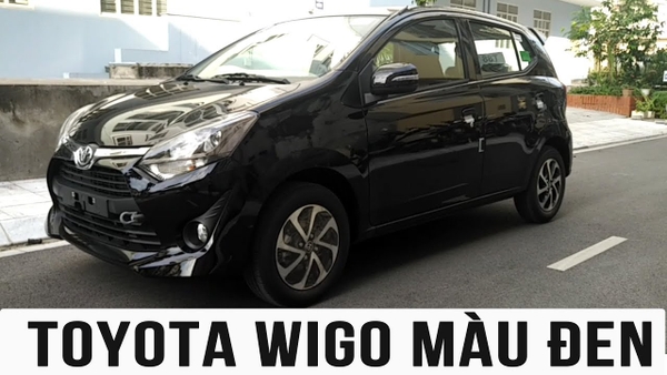 Toyota Wigo màu đen hợp mệnh Thủy