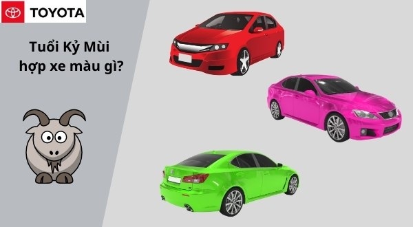 Tuổi kỷ mùi mua xe ô tô màu gì hợp mệnh?