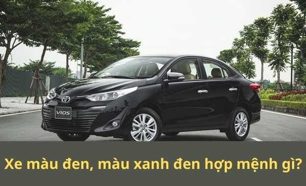 xe màu đen hợp mệnh gì