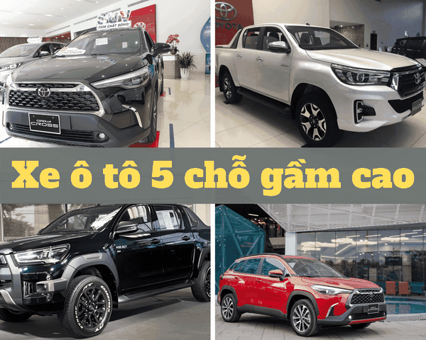 Top 5 xe ô tô 5 chỗ gầm cao giá rẻ không nên bỏ qua