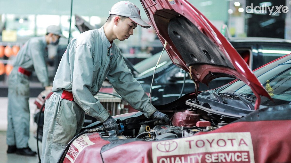 Kiểm tra các chi tiết máy