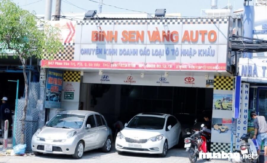 Bình Sen Vàng Auto - Địa chỉ chợ xe ô tô cũ TPHCM và dịch vụ toàn diện