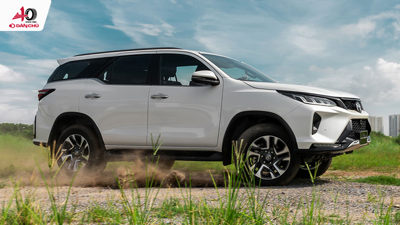 Lốp xe ô tô Fortuner kích thước lớn