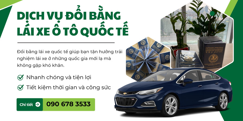 Minh họa lợi ích khi sở hữu bằng lái xe ô tô quốc tế