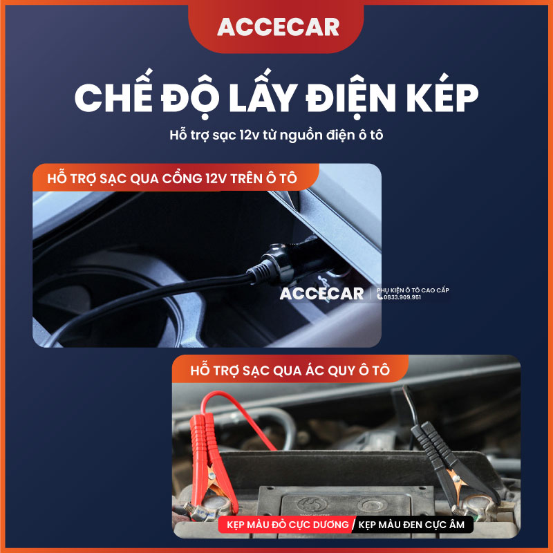 Kích nâng gầm điện tử và các phụ kiện đi kèm