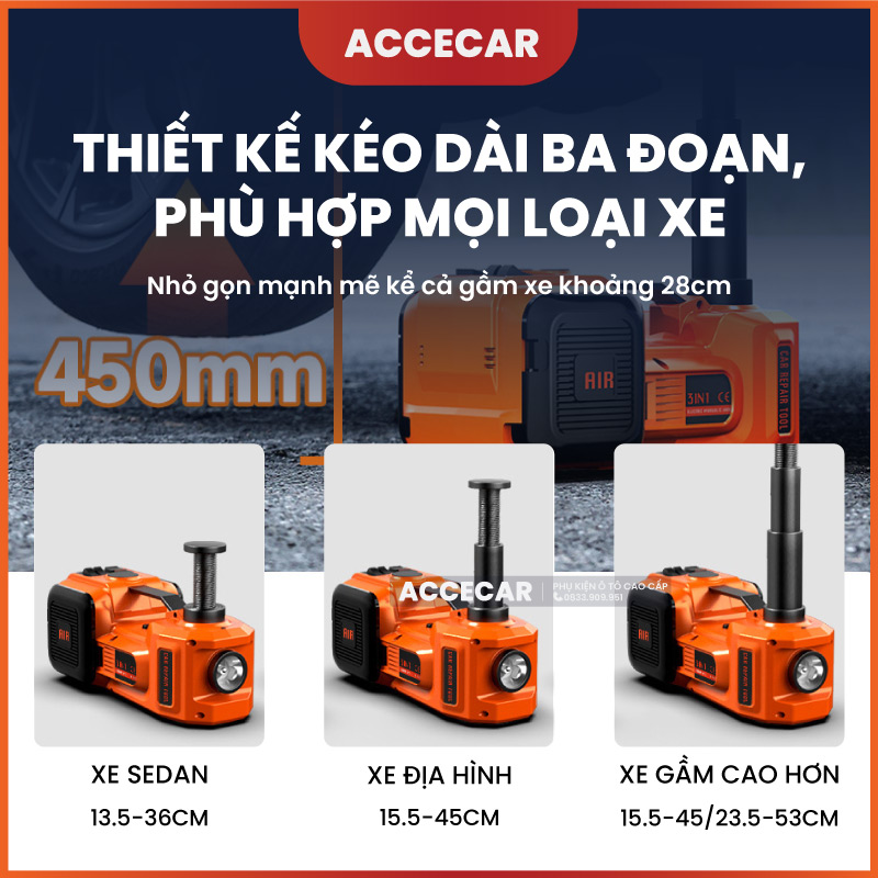Đầu khẩu bằng thép Chrome Vanadium của cờ lê điện