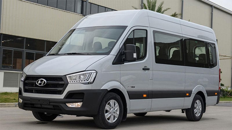 Kích thước xe 16 chỗ Hyundai Solati