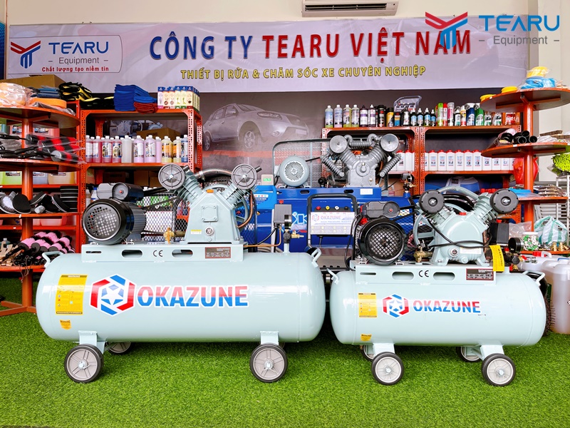 Máy nén khí cần thiết cho hệ thống thiết bị rửa xe ô tô