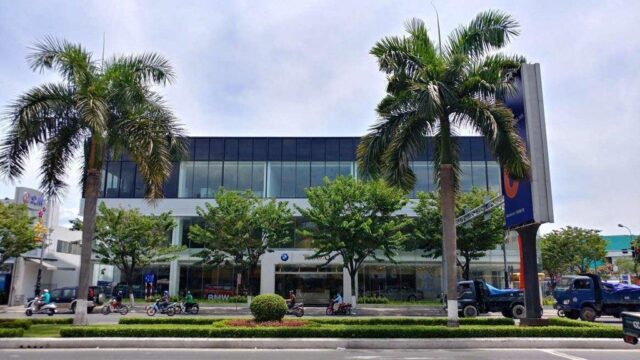 Mặt tiền đại lý xe ô tô Mini Cooper tại Đà Nẵng