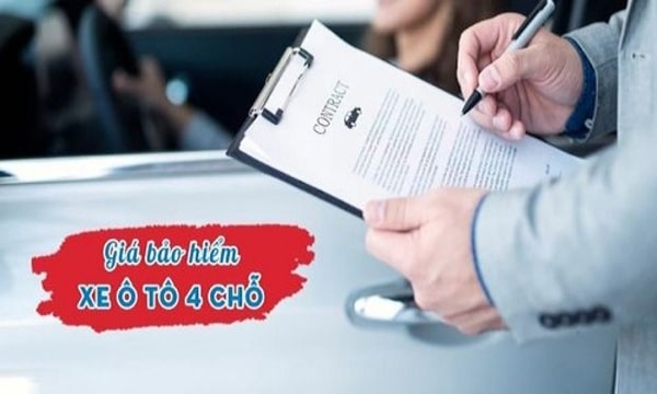 Mức phí bảo hiểm TNDS bắt buộc cho xe ô tô 4 chỗ