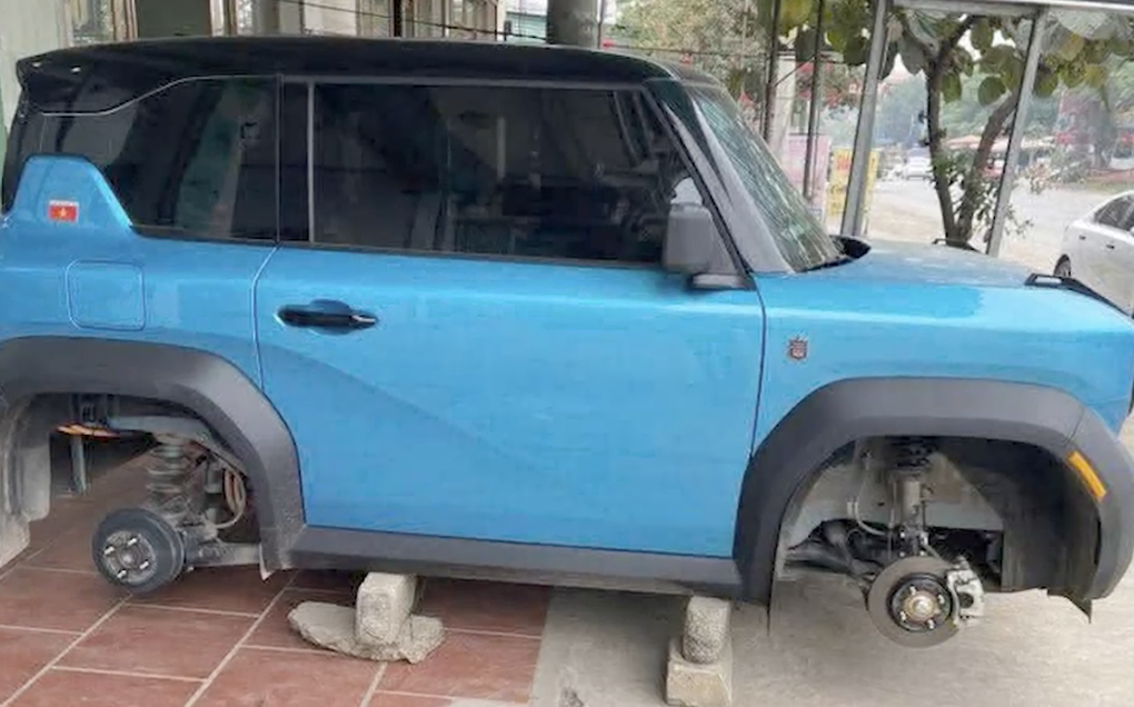 Xe Ô Tô 2 Bánh Và Vụ Trộm Bánh Xe VinFast VF3