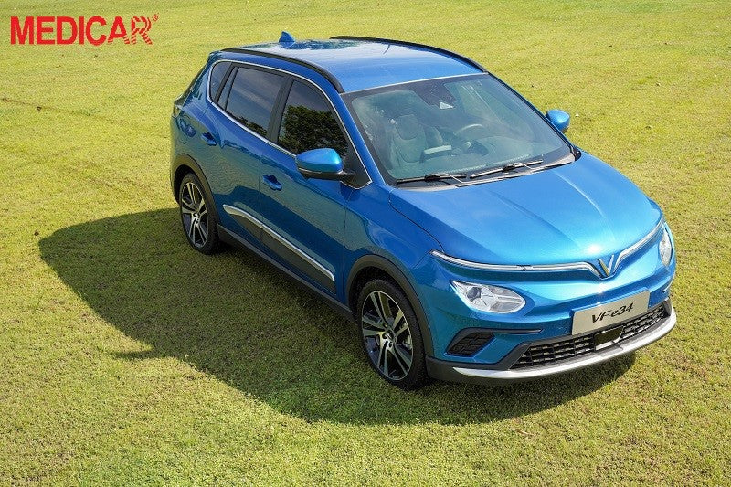 Xe ô tô dưới 1 tỷ thuộc dòng xe điện VinFast VF e34 và VF 5 Plus