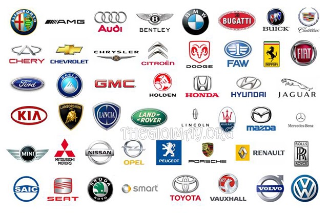 Hình ảnh các mẫu xe ô tô nổi tiếng từ nhiều quốc gia