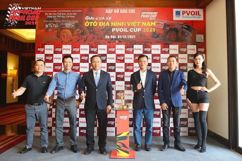 Buổi gặp gỡ báo chí giới thiệu giải đua xe ô tô địa hình PVOIL Cup
