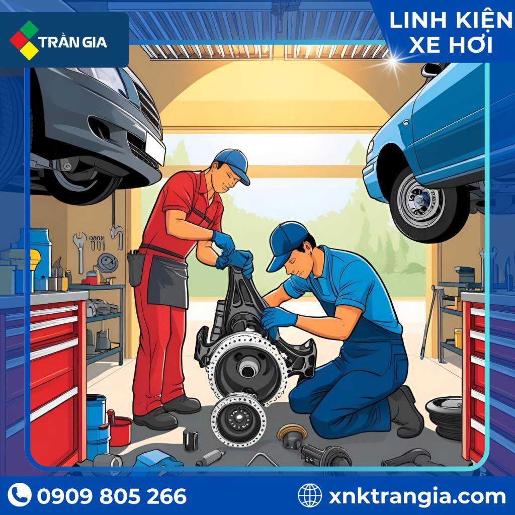 Linh kiện xe ô tô nhập hàng: Lốp xe chất lượng cao