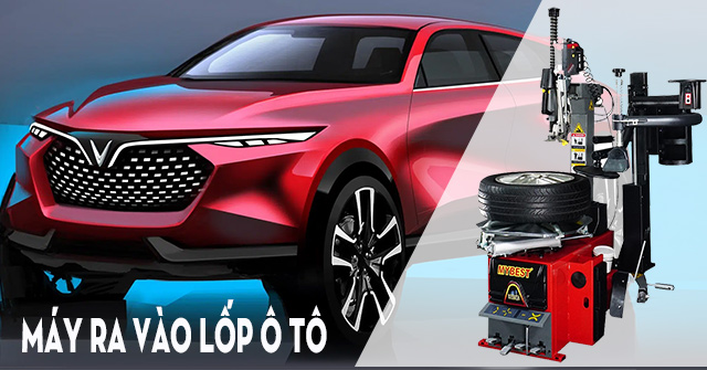 Máy làm lốp xe ô tô giúp nâng cao hiệu suất công việc