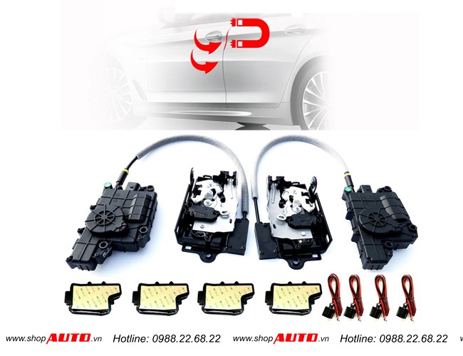 Bộ cửa hít cho xe ô tô Honda CRV