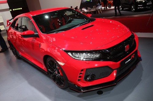 Ngoại thất Honda Civic Type R 2018 với cánh gió lớn