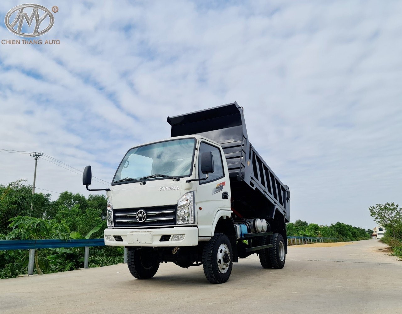 Xe ben Chiến Thắng 7.7 tấn 2 cầu dầu