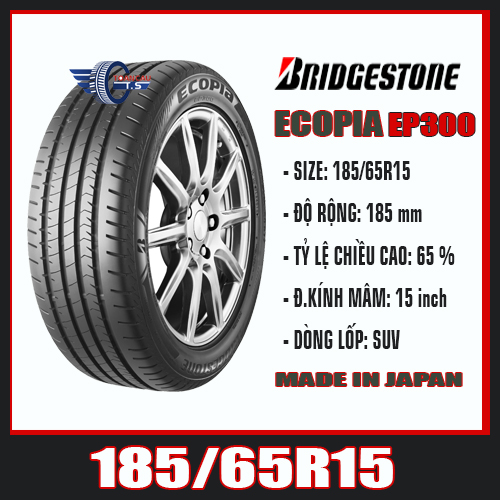 Review Lốp Xe Ô Tô Bridgestone 185 65R15 Mới Nhất
