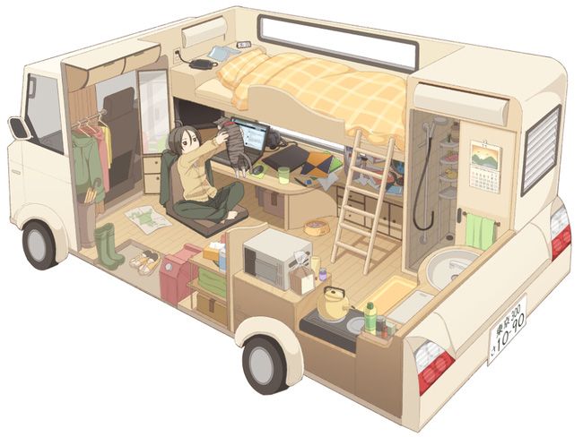 Ngôi nhà trên xe ô tô: Sống Du Mục Hiện Đại