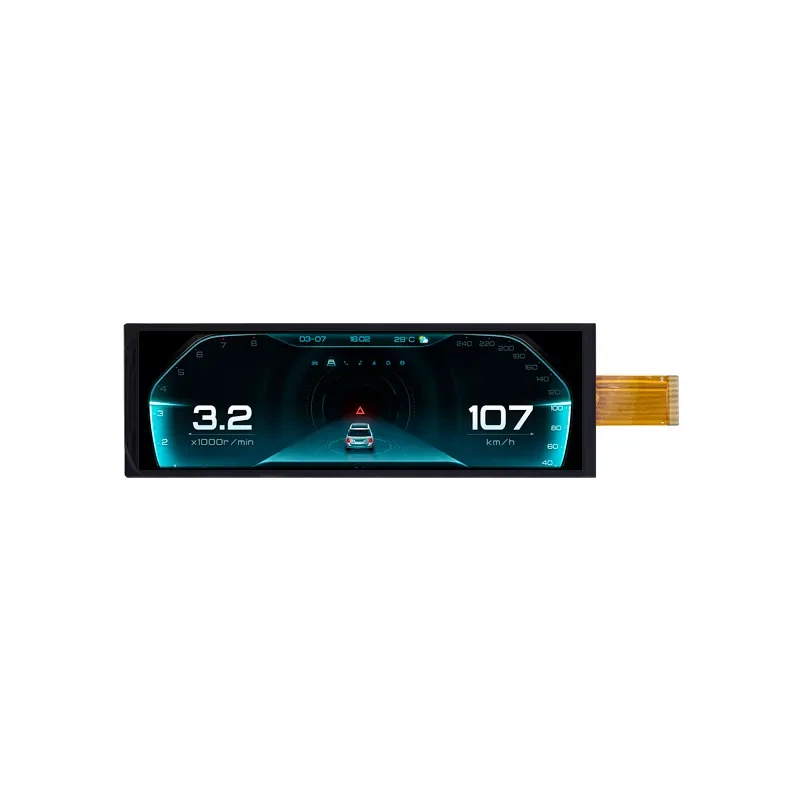 Đồng hồ tốc độ xe ô tô màn hình 7.84 inch hiển thị sắc nét