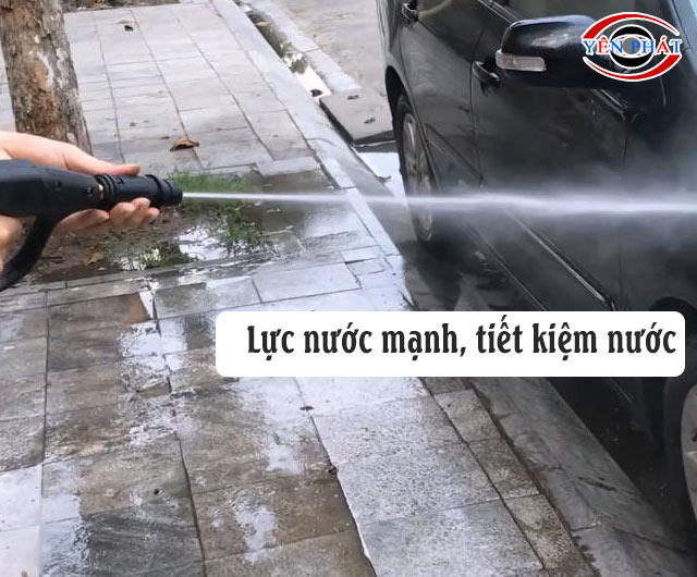 Máy bơm cao áp rửa xe ô tô Lutian LT-390B tiết kiệm nước