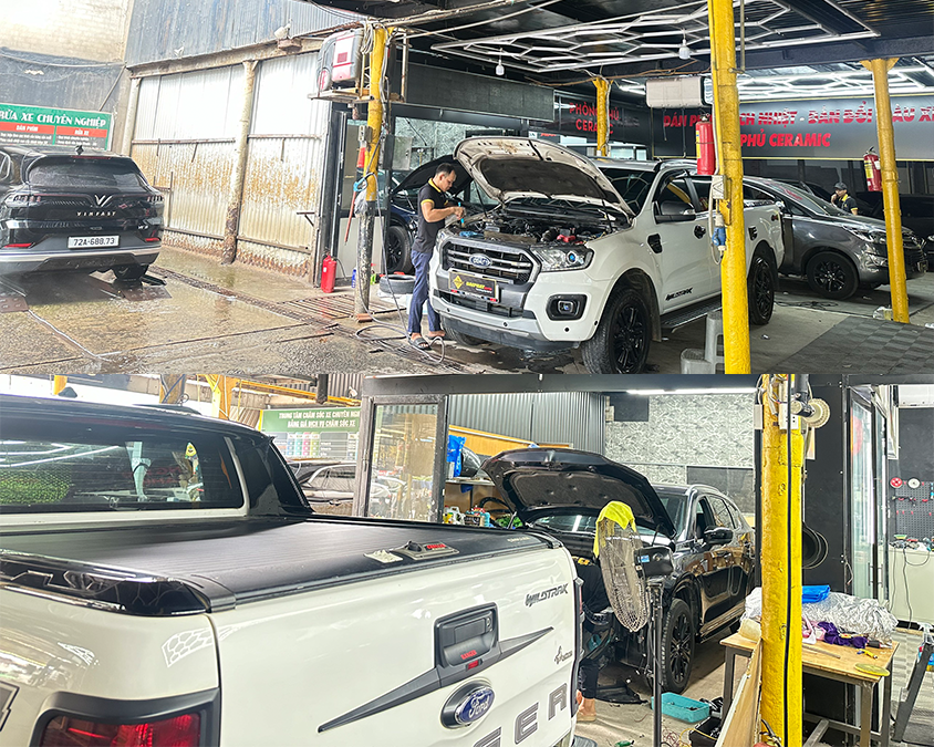 Hình ảnh cửa hàng phụ kiện xe hơi