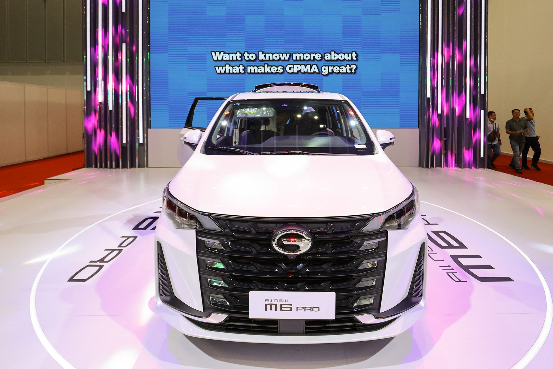 Mẫu MPV cỡ nhỏ GAC M6 Pro tại VMS 2024, đại diện cho xu hướng xe Trung Quốc