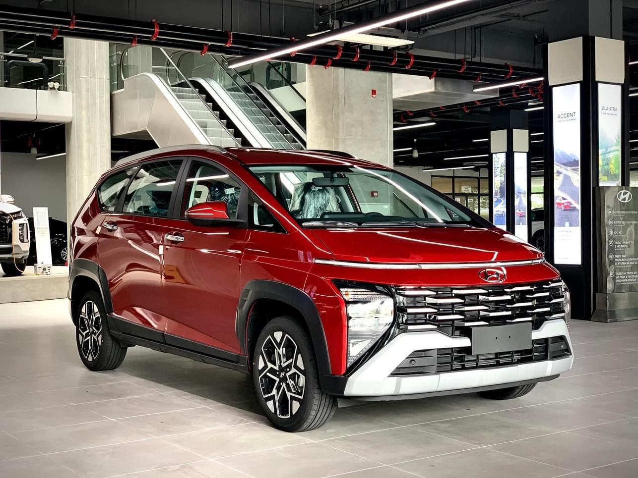 Thiết kế ngoại thất Hyundai Stargazer X thể thao
