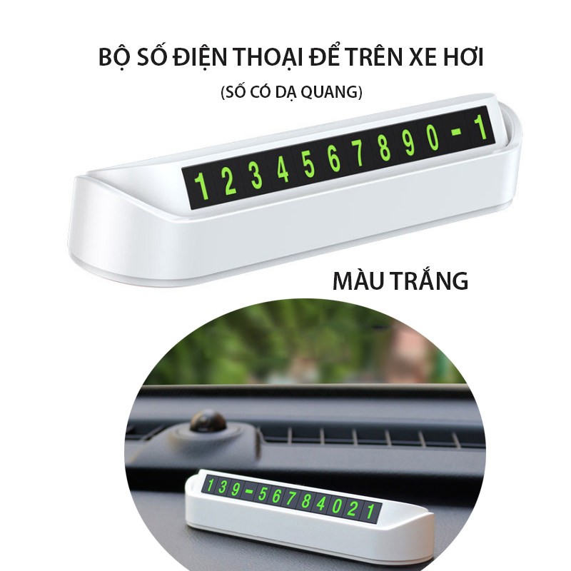 Bộ số điện thoại nam châm cho xe ô tô