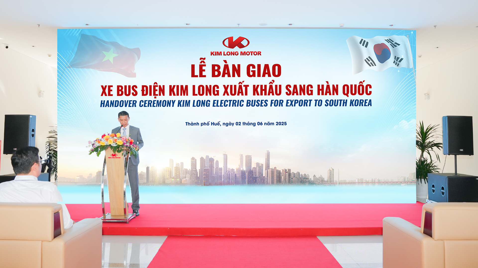 Ông Đào Viết Ánh, Tổng giám đốc Kim Long Motor Huế phát biểu về xe ô tô Việt Nam sản xuất