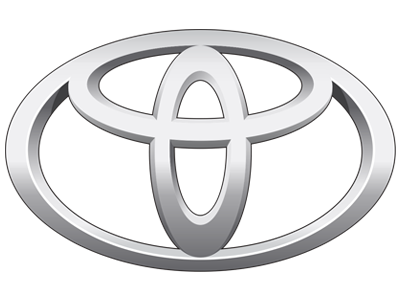 Logo ba hình bầu dục lồng vào nhau của hãng xe ô tô Toyota