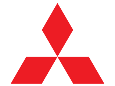 Logo ba viên kim cương của hãng xe ô tô Mitsubishi