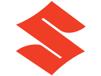 Logo chữ S cách điệu của hãng xe ô tô Suzuki