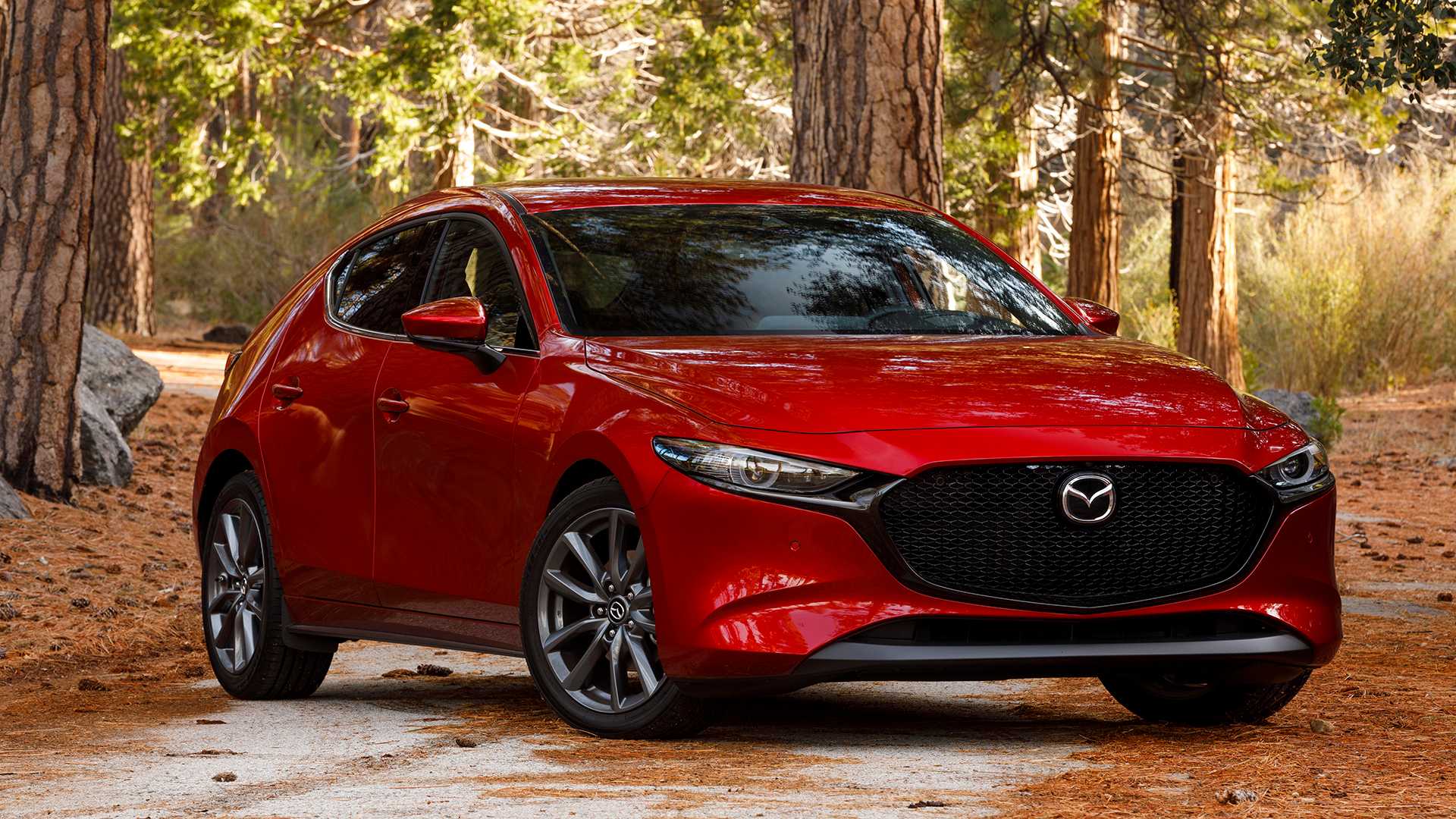 Mẫu xe Mazda3 hiện đại với thiết kế đặc trưng
