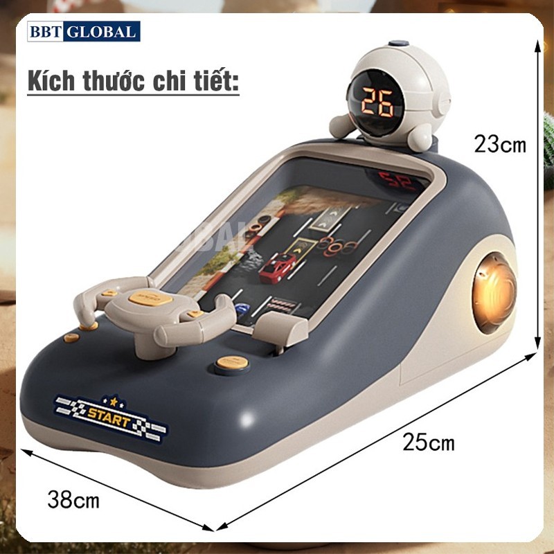 Ô tô xe đua đồ chơi – Máy game 661-9 chi tiết
