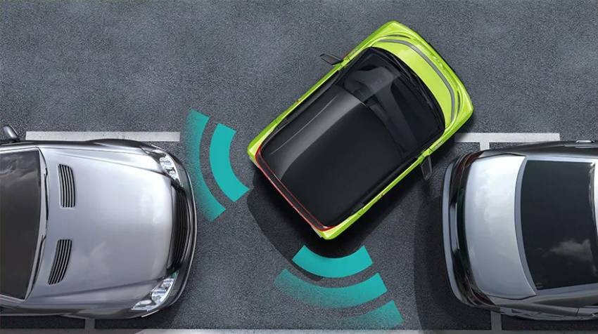 Hình ảnh nội thất Wuling Nano EV, giới thiệu các tính năng an toàn.
