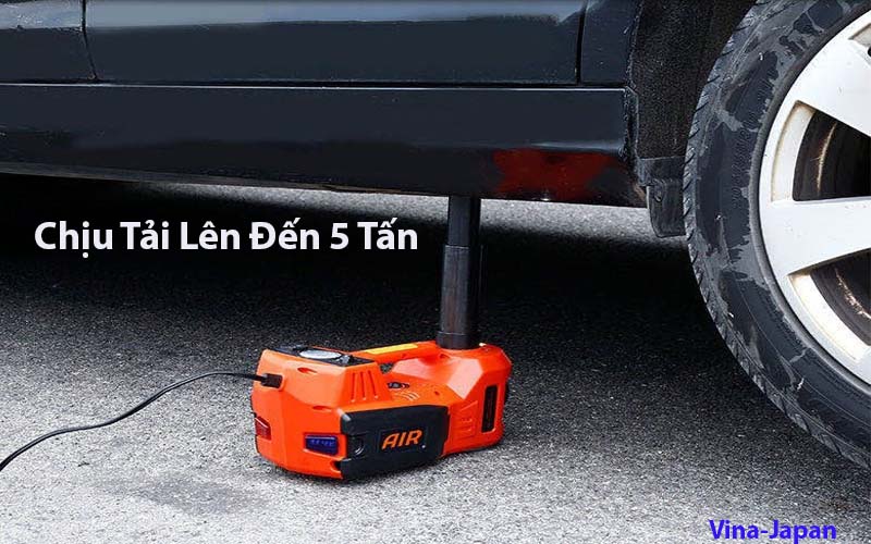 Hướng dẫn kích gầm xe bằng bộ kích lốp xe ô tô điện