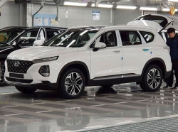 Mặt nạ ca lăng cho ô tô Hyundai Santafe